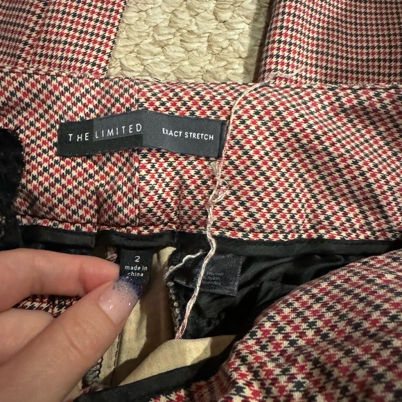 Red and blue houndstooth pant - Picture 2 of 2